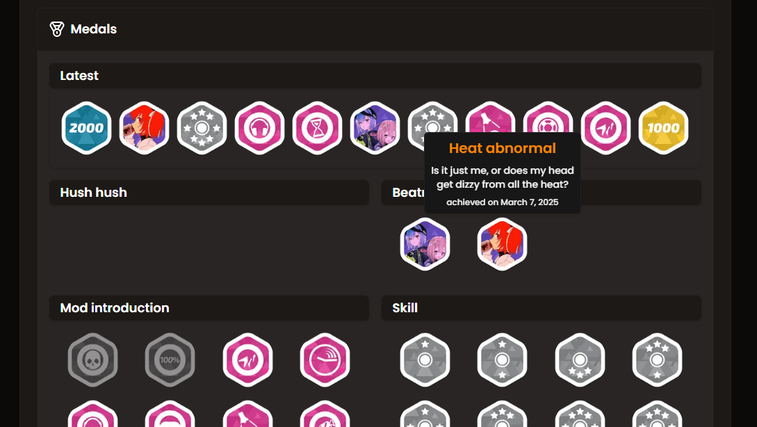 Earn Custom Medals